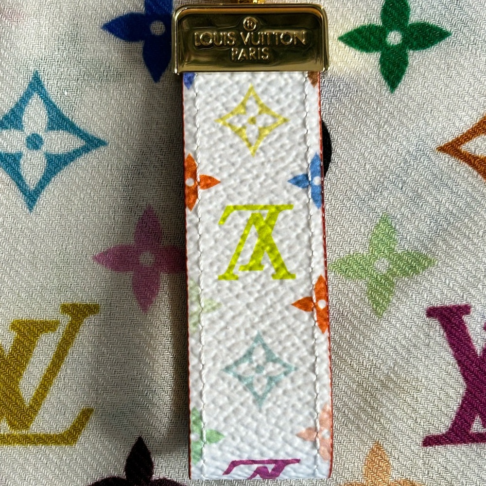 Louis Vuitton LVxTM Dragonne Key Holder M03730 Multicolor Murakami - Picture 6 of 8